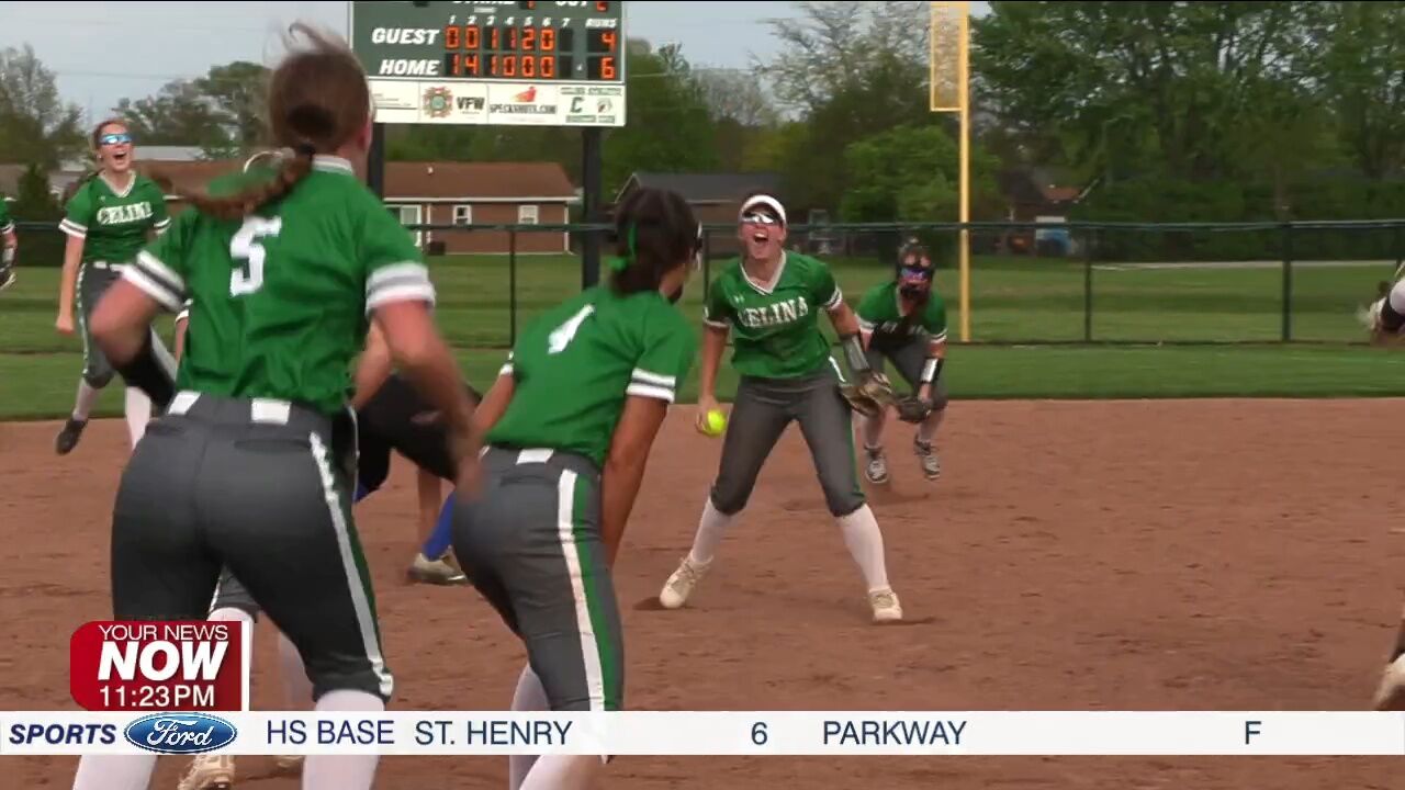 Celina softball holds off Defiance 6–5 to stay unbeaten in WBL